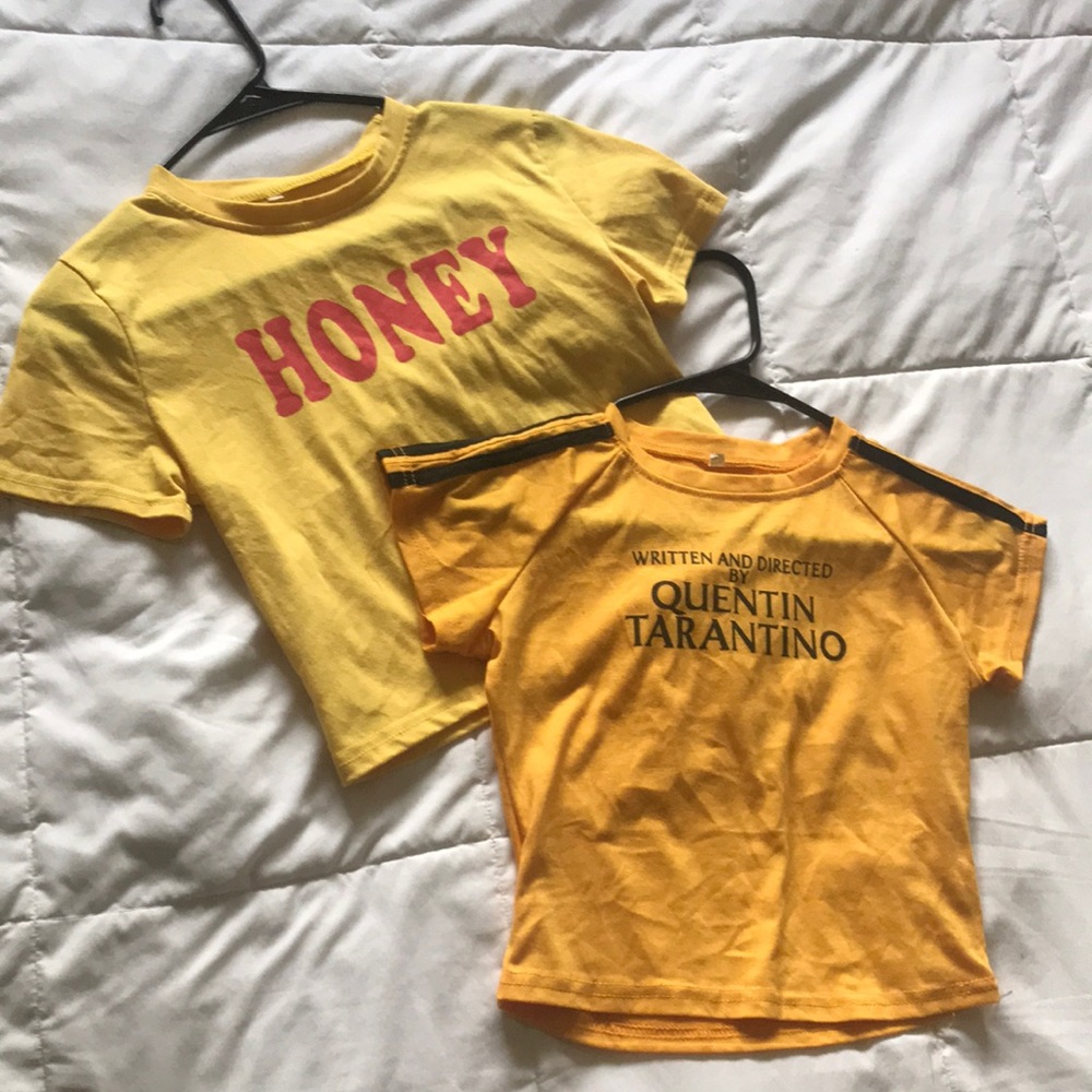 SOLD // Bundle of Crop Tops